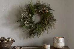 Taraji Wreath - Natural & Moss