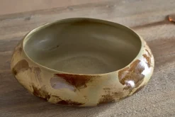 Terra Serving Bowl - Khaki Green