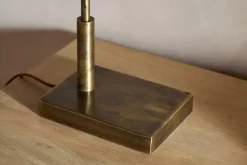 Thenkara Directional Desk Lamp - Antique Brass