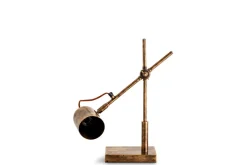 Thenkara Directional Desk Lamp - Antique Brass