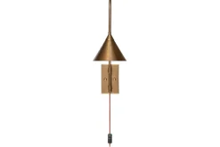 Thottam Swing Arm Wall Lamp - Antique Brass