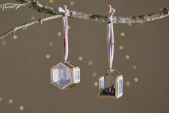Tiny Kiko Box Decorations - Antique Brass - (Set of 2)