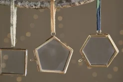 Tiny Kiko Frame Decorations - Aged Antique - (Set of 4)