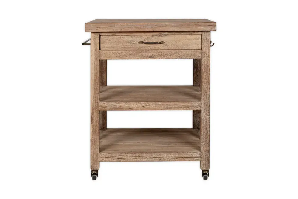 Tivu Reclaimed Wood Butchers Block - Natural