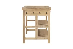 Tivu Reclaimed Wood Kitchen Island - Natural