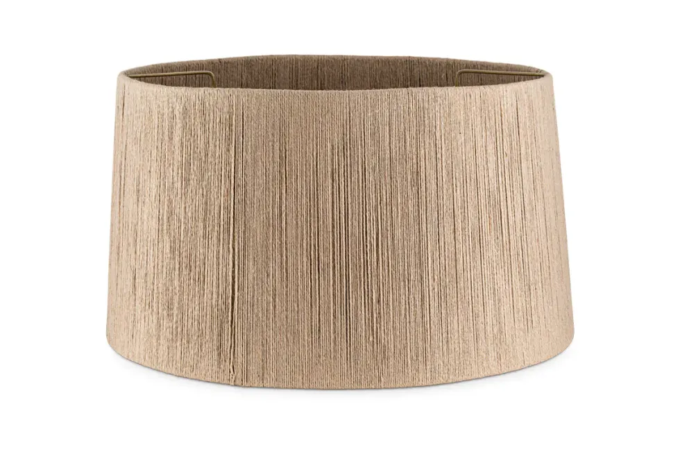 Tiwa Woven Jute Lampshade - Natural