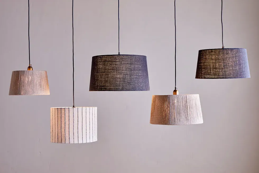 Tiwa Woven Jute Lampshade - Natural