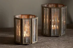 Tyma Tealight Holder - Brass