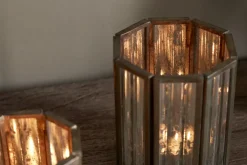 Tyma Tealight Holder - Brass