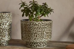 Uzuri Planter - Brown - Wide