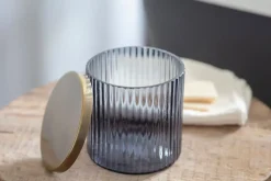 Valeska Recycled Glass Storage Pot
