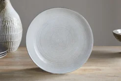 Valinha Earthenware Dinnerware Set - Grey (Set of 12)