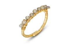Vani Labradorite Ring - Labradorite & Gold
