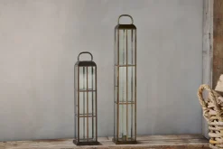 Vemula Lantern - Antique Brass