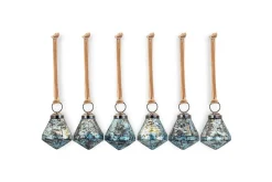 Vikula Baubles - Sea Foam - (Set of 6)