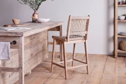 Vinay Woven Counter Chair - Natural
