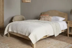 Vivan Grooved Bed - Natural