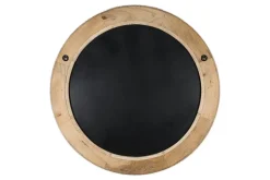 Vivan Grooved Wood Mirror - Natural