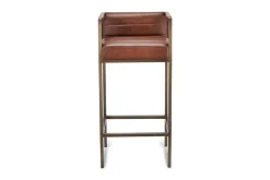 Wamma Leather Bar Chair