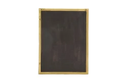 Yadur Rectangular Mirror - Antique Brass - Large