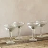 Yala Hammered Champagne Coupe (Set of 4)