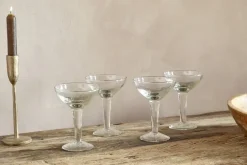 Yala Hammered Champagne Coupe (Set of 4)