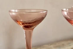 Yala Hammered Champagne Coupe (Set of 4)
