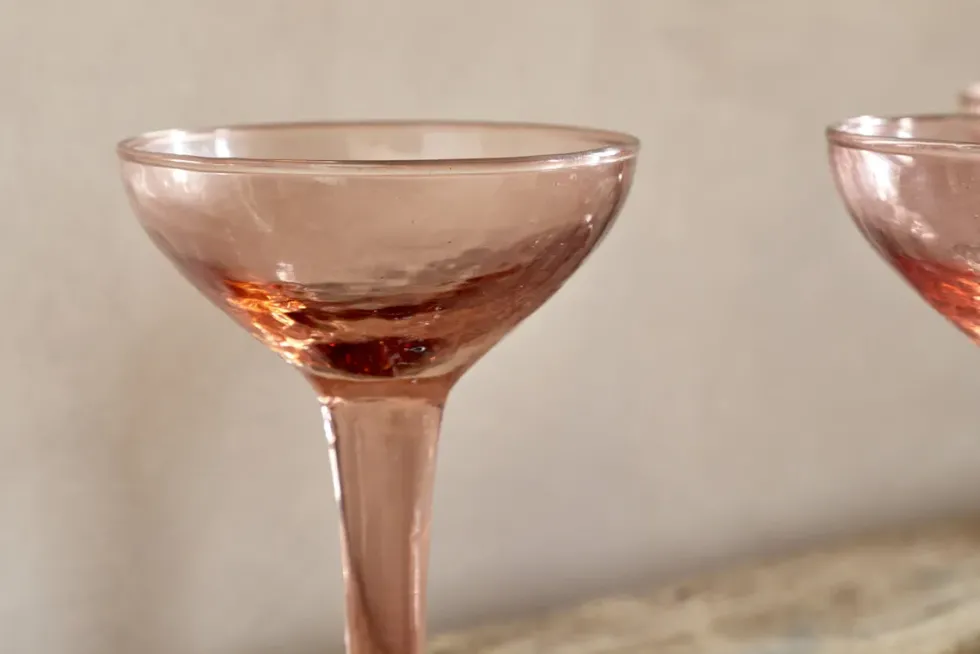 Yala Hammered Champagne Coupe (Set of 4)