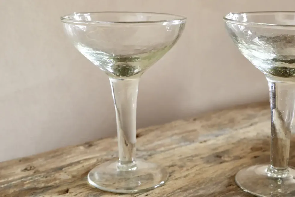Yala Hammered Champagne Coupe (Set of 4)