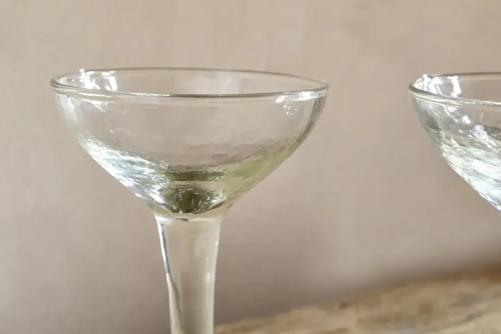 Yala Hammered Champagne Coupe (Set of 4)