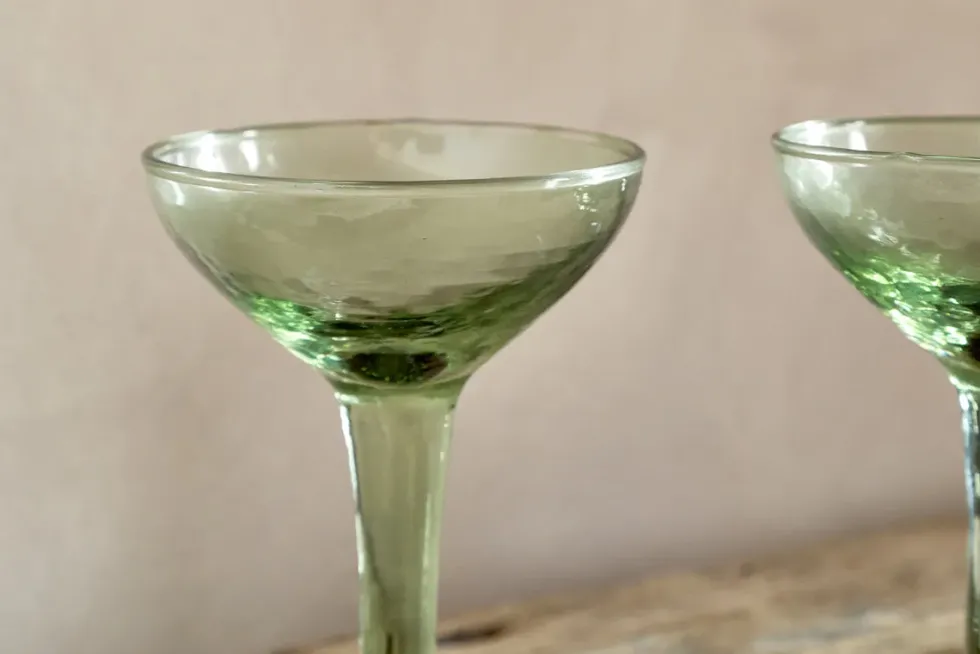 Yala Hammered Champagne Coupe (Set of 4)
