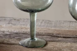 Yala Hammered Gin Glass - Sage Green (Set of 2)