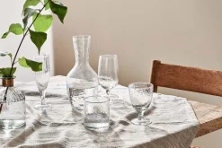 Yala Hammered Glass - Clear (Set of 4)