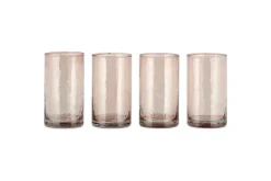 Yala Hammered Highball - Dusty Terracotta (Set of 4)
