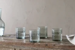 Yala Hammered Tumbler - Sage Green (Set of 4)