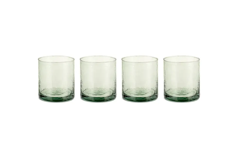 Yala Hammered Tumbler - Sage Green (Set of 4)