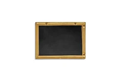 Yamuna Rectangular Mirror - Aged Antique Brass