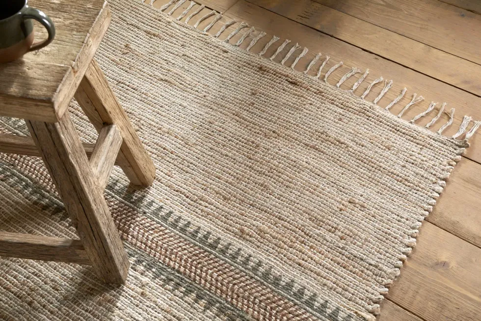 Zairya Kilim Rug - Natural