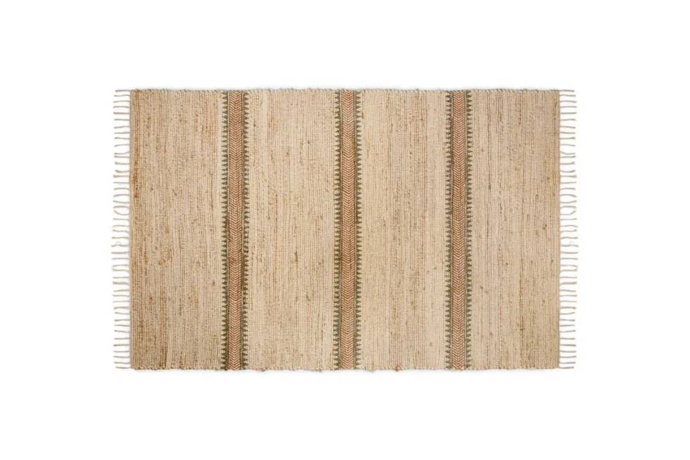 Zairya Kilim Rug - Natural