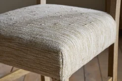 Zoha Cotton & Jute Upholstered Counter Chair - Natural