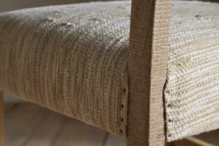 Zoha Cotton & Jute Upholstered Counter Chair - Natural