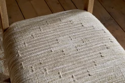 Zoha Cotton & Jute Upholstered Dining Chair - Natural